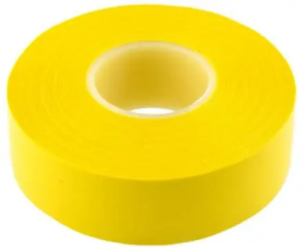 Produktfoto 1 von Thomas & Betts Ty-Grip Nylon Kabelbinder Haken & Schleife Gelb 19.1 mm x 4572 mm