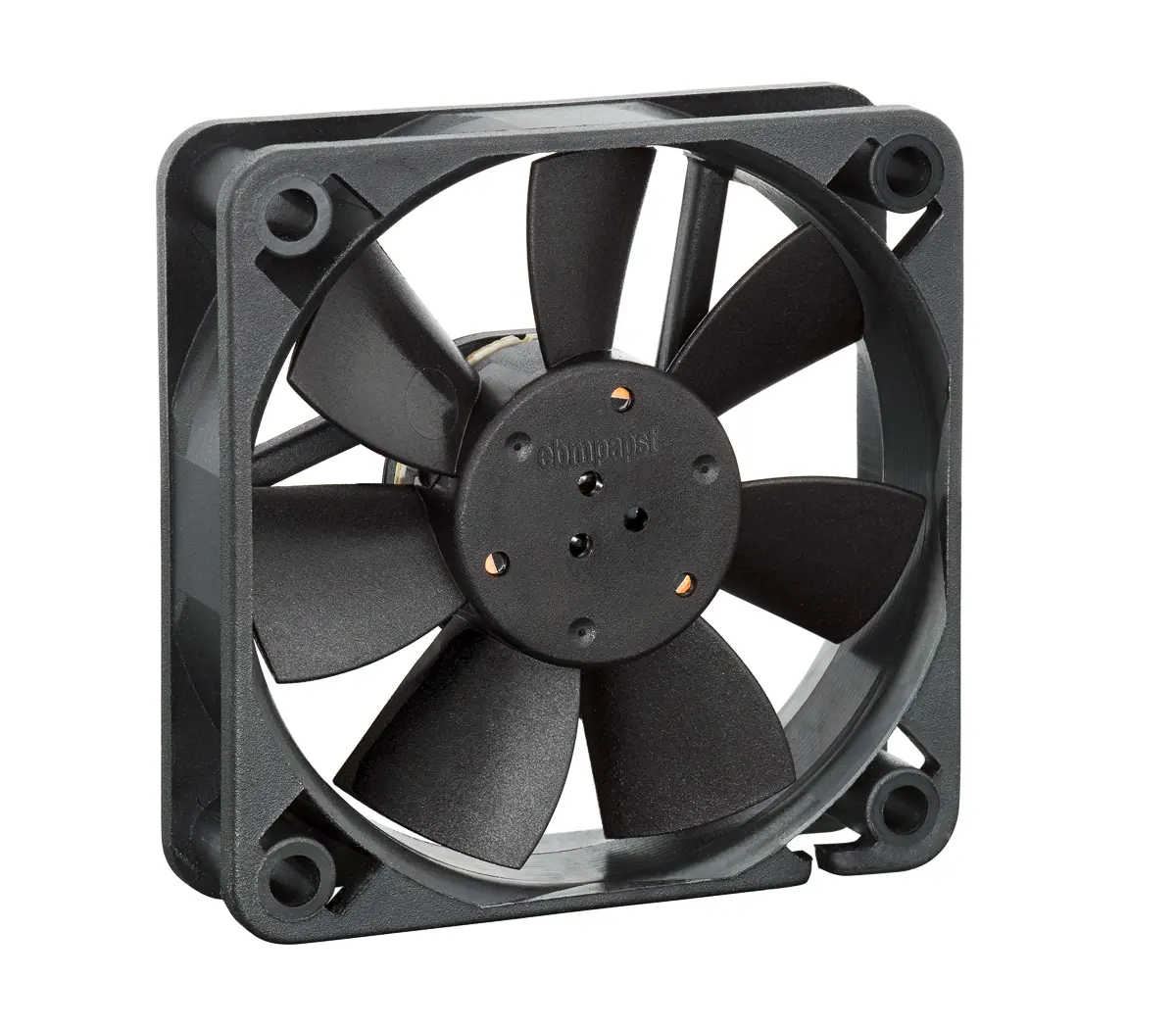 Produktfoto 1 von ebm-papst 600 F DC-Axiallüfter, Gleitlager, 12 V dc / 1W, 60 x 60 x 15mm, 3900U/min, 29m³/h