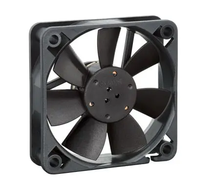 Produktfoto 1 von ebm-papst 600 F Axiallüfter, Hülse, 12V dc / 1 W 83 mA, 3900 U/min, 29 m³/h 60 mm 15mm 15 mm