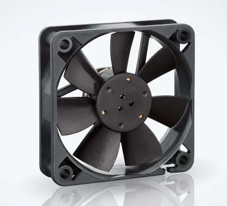 Produktfoto 1 von ebm-papst 600 F Axiallüfter, Hülse, 24V dc / 1.1 W 46 mA, 3900 U/min, 29 m³/h IP20 60 mm 60mm 15 mm