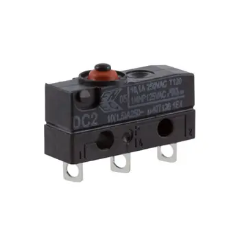 Produktfoto 1 von ZF Mikroschalter Knopf-Betätiger Lötanschluss, 10,1 A @ 250 V AC, SPDT IP 6K7 3,33 N -40°C - +120°C