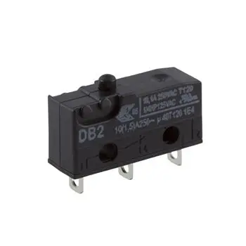 Produktfoto 1 von ZF Mikroschalter Taste-Betätiger Lot, 1-poliger Umschalter, 250 V ac, 10.1A IP50 2.45N -40 °C - 120 °C