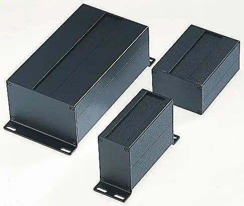 Produktfoto 1 von Rose Multitronic TS; Gehäuse; Aluminiumdruckguss; Schwarz IP40 Breite 105 mm Höhe 185 mm Länge 87 mm