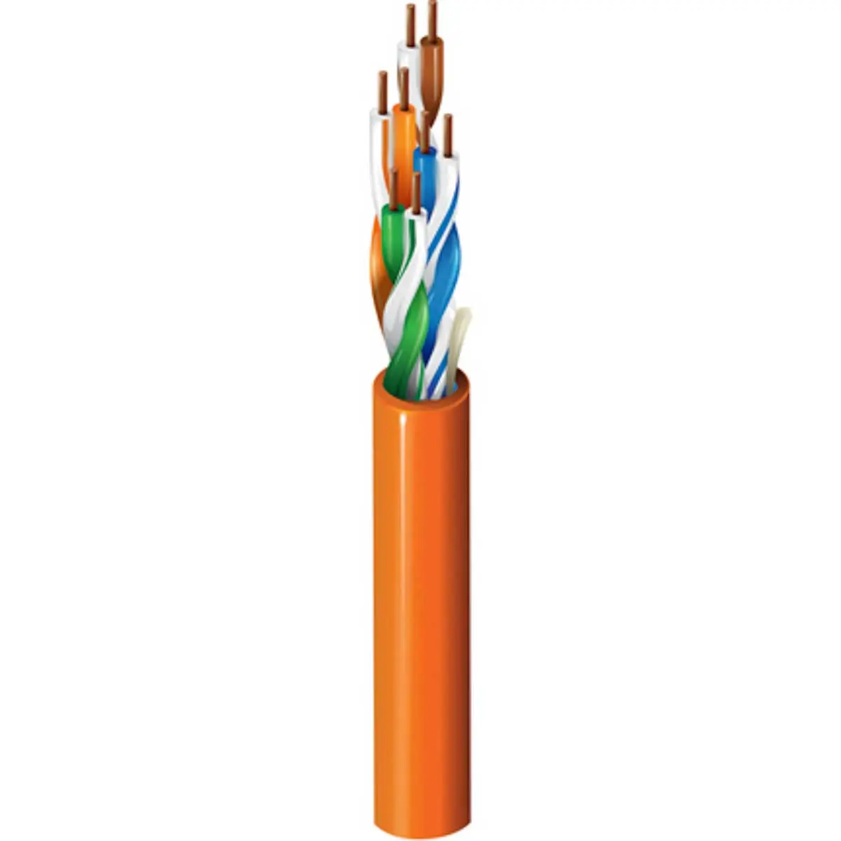 Belden 1752A Cat5e Ethernet-Kabel, 305 m, Blau Ungeschirmt Ungeschirmt, Aussen ø 5.59 mm Außen-ø , Polyvinylchlorid