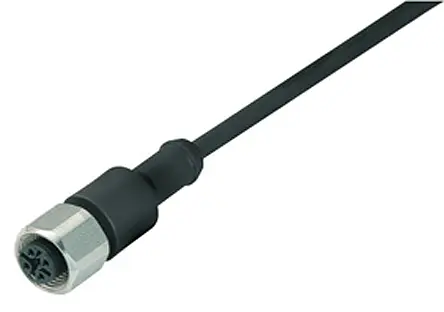 Produktfoto 1 von binder 763, 3-polig Sensor-Betätigungselementkabel, M12, Gerade Buchse / Nicht abgeschlossen, Länge 5 m