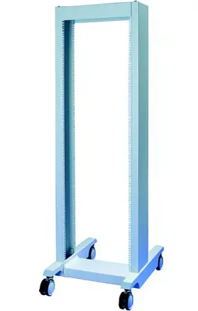 Produktfoto 1 von nVent SCHROFF Serie LABRACK Server-Rack, 36 U, Stahl, Ges H. 1856 mm, Grau 710 mm, 46 kg, 2-beinig 600 mm