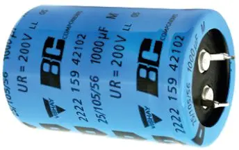 Produktfoto 1 von Vishay 159 PUL-SI Snap-In Aluminium-Elektrolyt Kondensator 330μF ±20% / 400V dc, Ø 30mm x 45mm, bis 105°C
