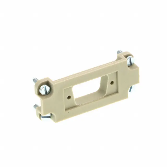 Produktfoto 1 von HARTING Han B Adapterblöcke zum D-Sub für Stromversorgungssteckverbinder in robuster Ausführung, M3, Oben, 7-polig, 10B