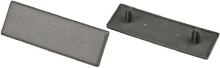 Produktfoto 1 von FlexLink Rechteck-Endkappe Grau, 5.5 mm, 5.5 mm