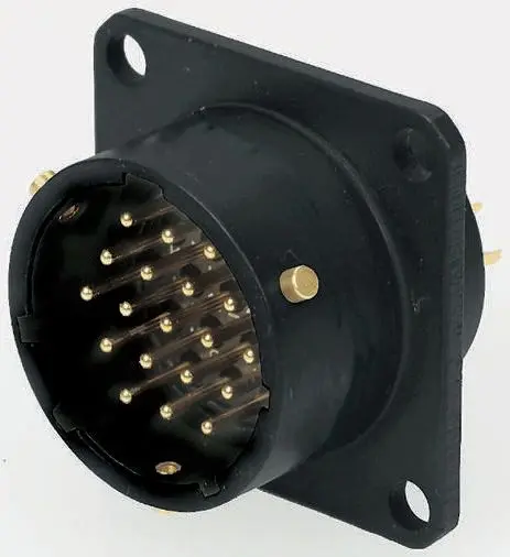 Amphenol Limited, 62LC Kupfer MIL-Spec Rundsteckverbinder Gerade, 12-polig, 700.0 V, Frontplattenmontage, Gehäuse 14