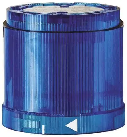 Produktfoto 1 von Werma 843 LED Signalleuchte Dauer-Licht 230V ac Blau AC IP54, 70 mm x 65.5 mm