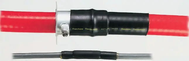 TE Connectivity SST Wärmeschrumpfschlauch, Polymer Schwarz, Ø 19 mm Schrumpfrate 3:1, Länge 152.4mm