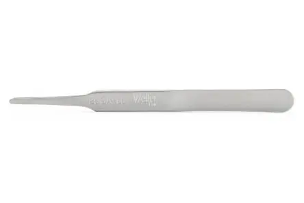 Produktfoto 1 von Weller Erem Edelstahl Pinzette, 4.8Zoll, Spitze Flach, Rund Antimagnetisch 1-teilig