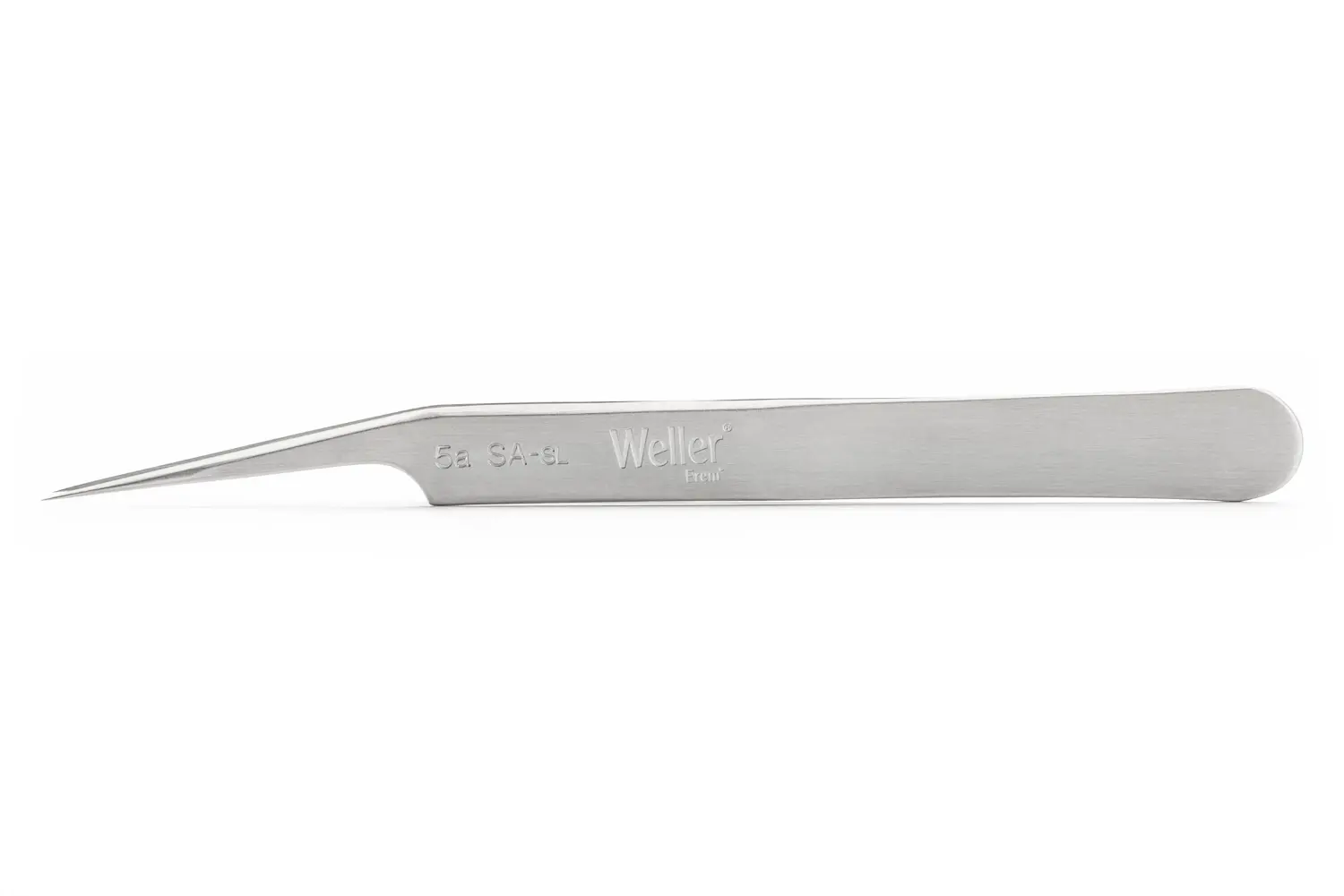 Produktfoto 1 von Erem Edelstahl Pinzette, 115 mm Geknickt, Spitze Spitz; Entlastet Antimagnetisch