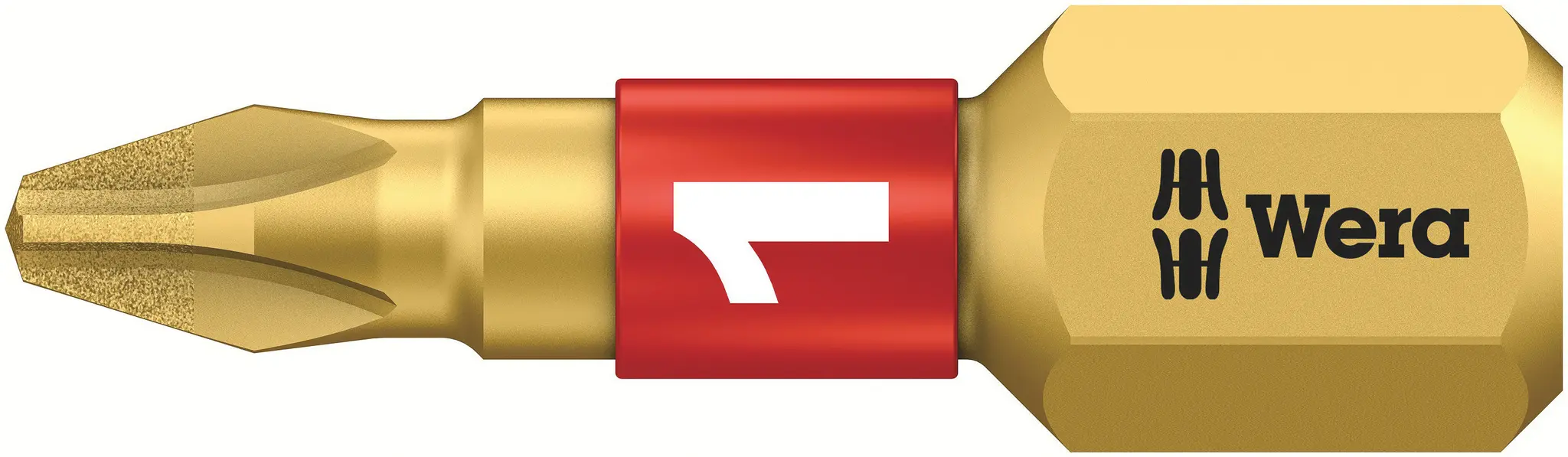 Produktfoto 1 von Wera 25 mm PH1 Schraubbit Diamant-Spitze, 1-teilig