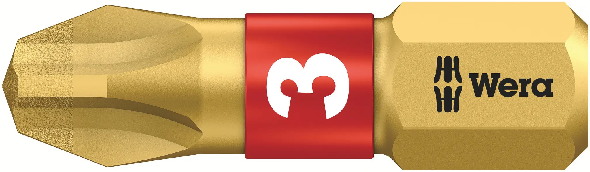 Produktfoto 1 von Wera 25 mm PH3 Schraubbit Diamant-Spitze, 1-teilig