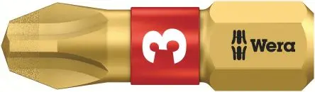 Produktfoto 1 von Wera 25 mm PH3 Schraubbit Diamant-Spitze, 1-teilig