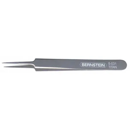 Produktfoto 1 von Bernstein Edelstahl Pinzette, 110 mm, Spitze , Spitze Spitz Antimagnetisch