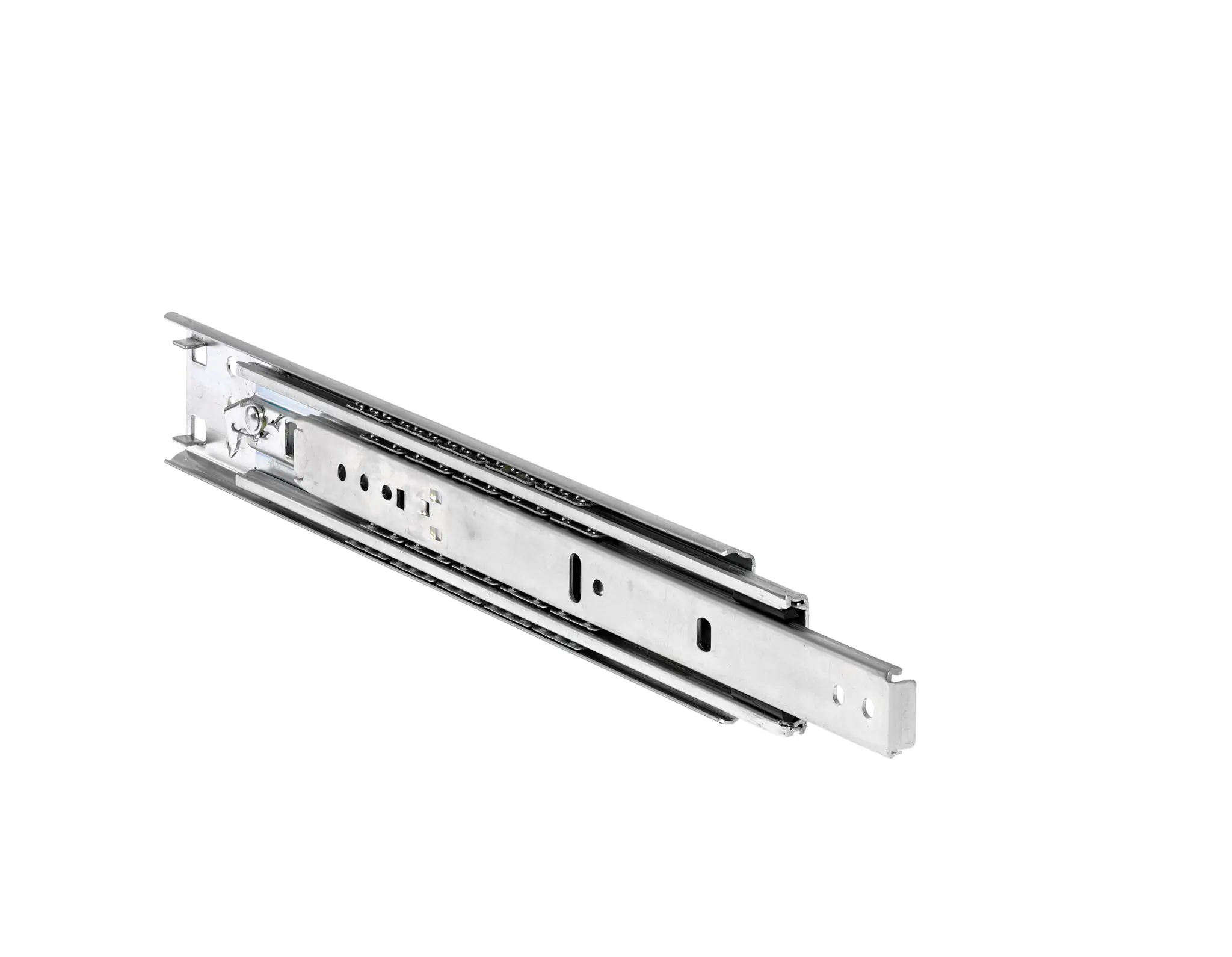 Produktfoto 1 von Accuride Teleskopschiene, Stahl, 2 UHE, DZ3307, 58kg max., 12.7 mm breit, 50.8 mm hoch, 686 mm tief