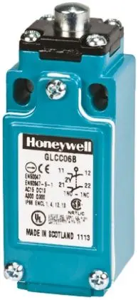 Produktfoto 1 von Honeywell GLC Endschalter, Stößel 2 Öffner, IP66, Zinkdruckguss mit Epoxidbeschichtung 600V ac 10A