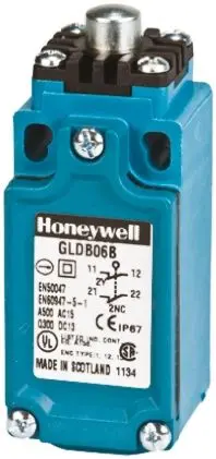 Produktfoto 1 von Honeywell GLD Endschalter, Stößel DPST, IP66, Glasfaserverstärkter Kunststoff 240V ac 10A