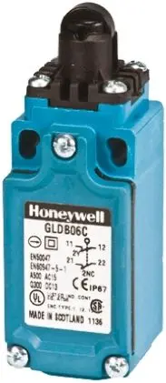 Produktfoto 1 von Honeywell GLD Endschalter, Rollenstößel DPST, IP66, Glasfaserverstärkter Kunststoff 240V ac 10A