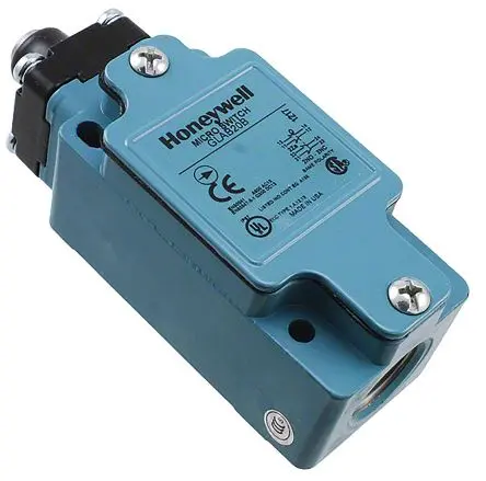 Honeywell GLA Endschalter, Stößel 2-poliger Umschalter, IP67, Zinkdruckguss mit Epoxidbeschichtung 600V ac 6A