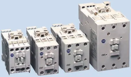 Produktfoto 1 von Allen Bradley 100C Schütz 24V dc-Spule, 3-polig, 690V ac / 43 A 24V dc 22 kW 3 Schließer Motorsteuerung