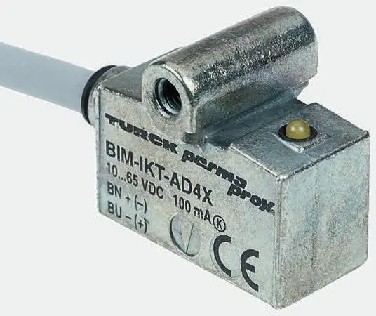Produktfoto 1 von Turck Näherungssensor Induktiv, Kubisch 2-Draht 10 → 65 V dc / 100 mA NO, IP67