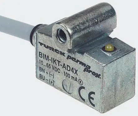 Turck BIM Induktiver Näherungssensor, Kubisch 2-adrig / 100mA, IP67 65 V dc