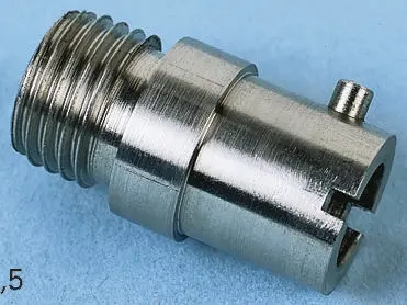 Produktfoto 1 von RS PRO M12 Bajonettadapter für Temperatursensor