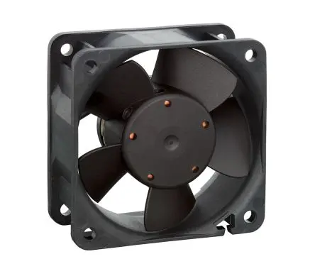 ebm-papst 600 N Axiallüfter, Hülse, 24V dc / 1.2 W 50 mA, 3000 U/min, 25 m³/h 60 mm 25.4mm 25.4 mm