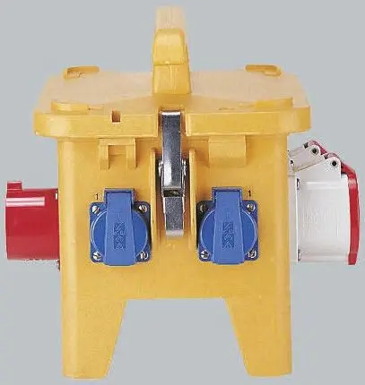 Produktfoto 1 von MENNEKES Leistungssteckverbinder, 400V, Freistehend IP44 32A