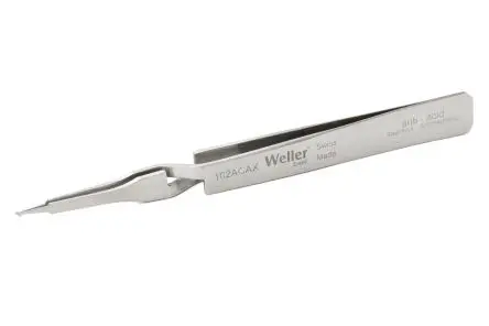 Produktfoto 1 von Weller Erem Edelstahl Pinzette, 115mm, Spitze Fein Antimagnetisch 1-teilig