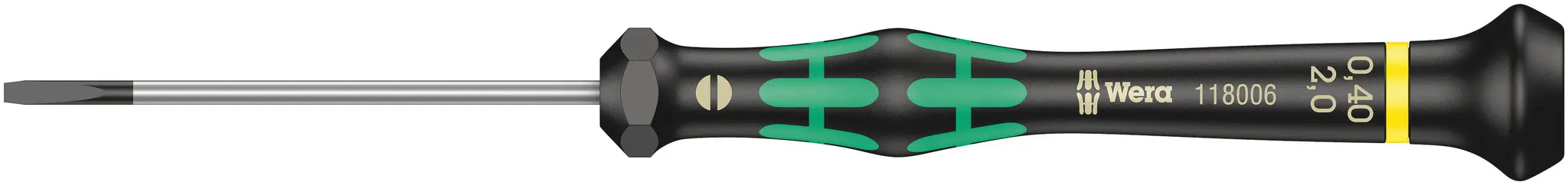 Produktfoto 1 von Wera Präzision, Silikon, Chrom Vanadium Molybden Stahl, 157 mm / Klinge 60 mm