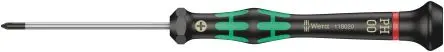 Produktfoto 1 von Wera PH00 Präzision, Chrom Vanadium Molybden Stahl, Silikon, 97mm / Klinge 60 mm