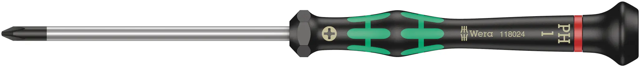 Produktfoto 1 von Wera PH1 Präzision, 97 mm / Klinge 80 mm