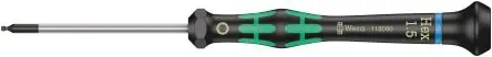 Produktfoto 1 von Wera 1.5 mm Präzision, Nickel, 157mm / Klinge 60 mm