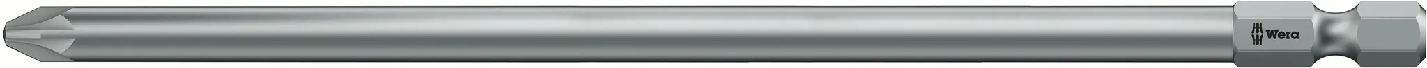 Wera PZ2 Schraubbit, Sechskant Edelstahl, 1-teilig, 152 mm