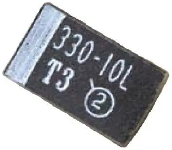 Produktfoto 1 von Vishay 293D Tantal-Elektrolytkondensator, MnO2, 10 μF, 6.3V dc, Oberfläche, -10 %, Gehäuse 3528-21, 125 °C