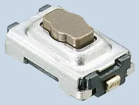 Produktfoto 1 von Alps Alpine Taster SPST Stößel, SMD 50mA Tastend Oberfläche B. 3.7mm L. 6.1 mm