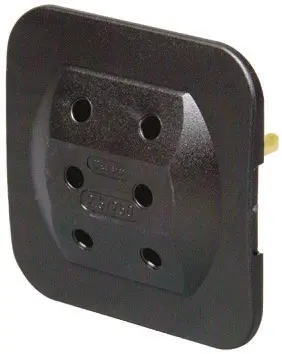 Produktfoto 1 von Kopp Adapter Europa Europa 3 Wege Adapter, Europäischer Netzstecker 2.5A