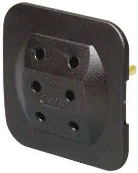 Produktfoto 1 von Kopp Adapter Europa Europa 3 Wege Adapter, Europäischer Netzstecker 2.5A