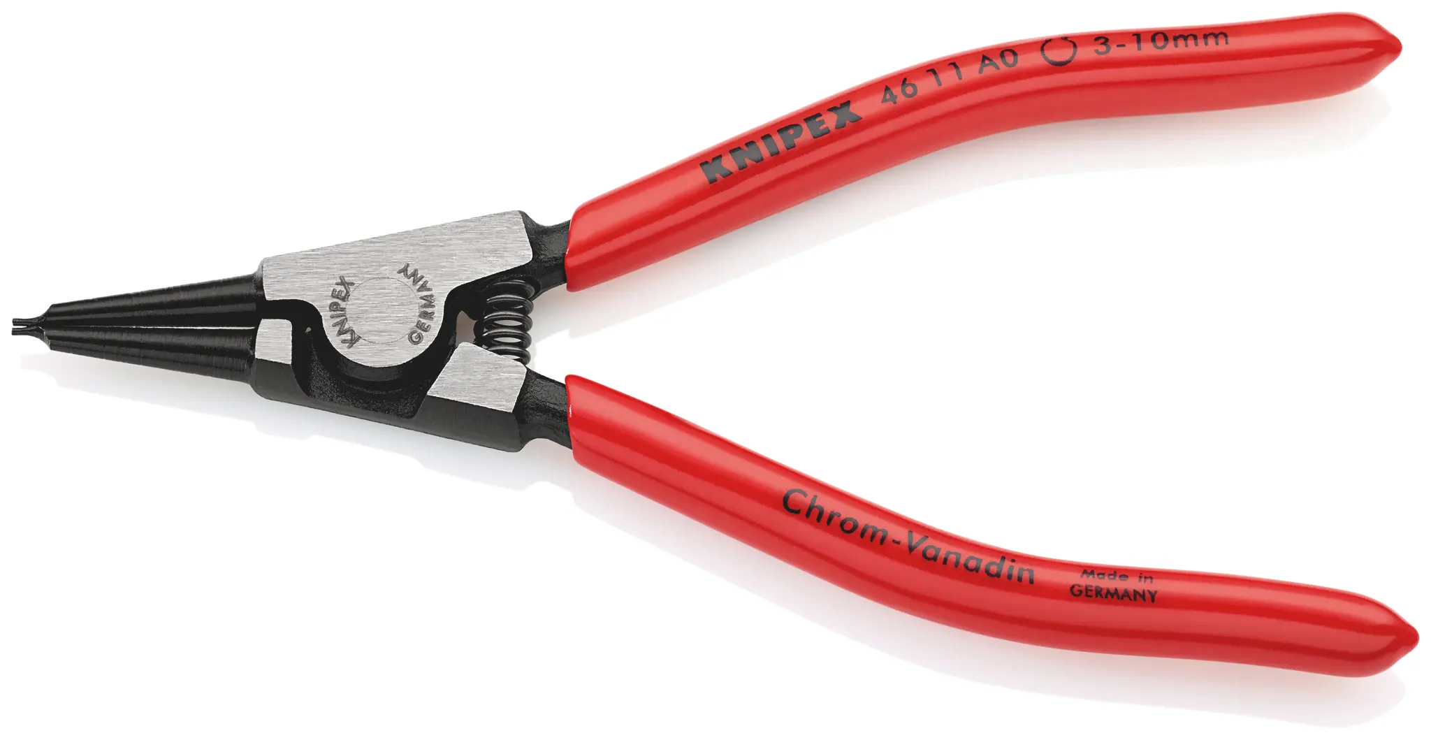 Produktfoto 1 von Knipex Sicherungsringzange 140 mm 3 To 10 mm Schließer (NO)