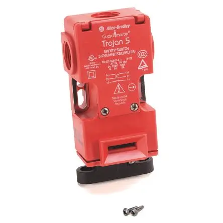 Produktfoto 1 von Allen Bradley Guardmaster 440K Sicherheits-Verriegelungsschalter Mit Schlüssel Verriegelung Betätiger inklusive 1