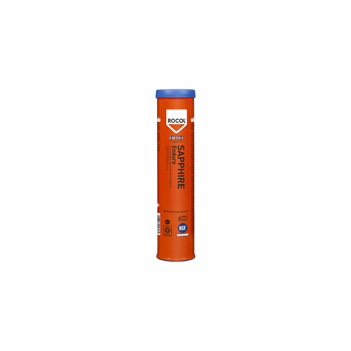 Produktfoto 1 von Rocol Rocol SAPPHIRE ENDURE Perfluorpolyether Fett Weiß Lebensmittelsicher 280 °C bis -25 °C, Patrone 700 g