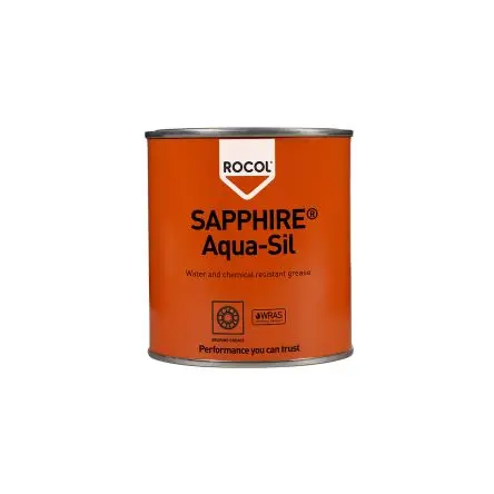 Produktfoto 1 von Rocol Rocol Sapphire Aqua-Sil Silikon Fett Weiß -40 °C bis 200 °C, Zinn 500 g