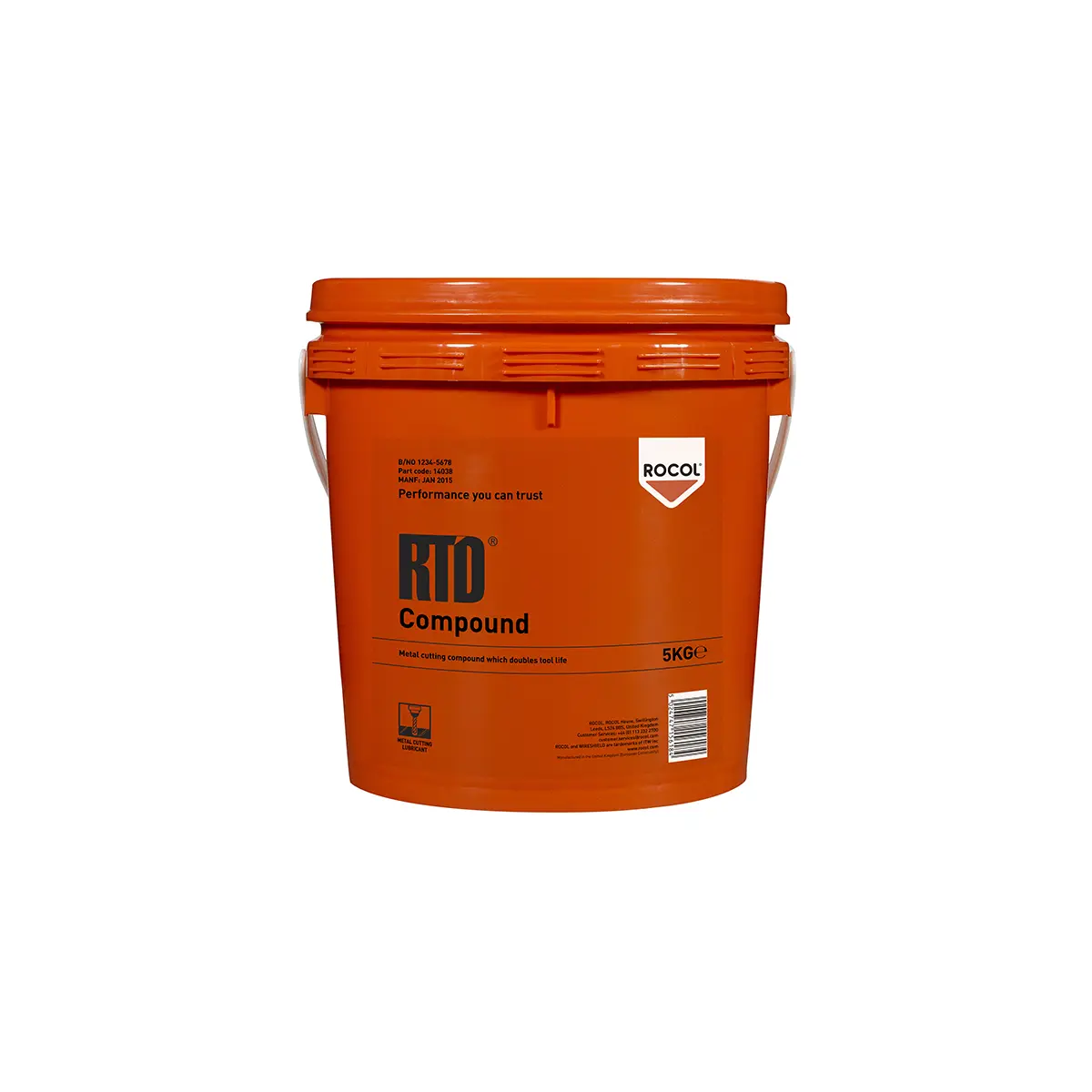 Produktfoto 1 von Rocol RTD Compound Schneidflüssigkeit, Zinn 5 kg