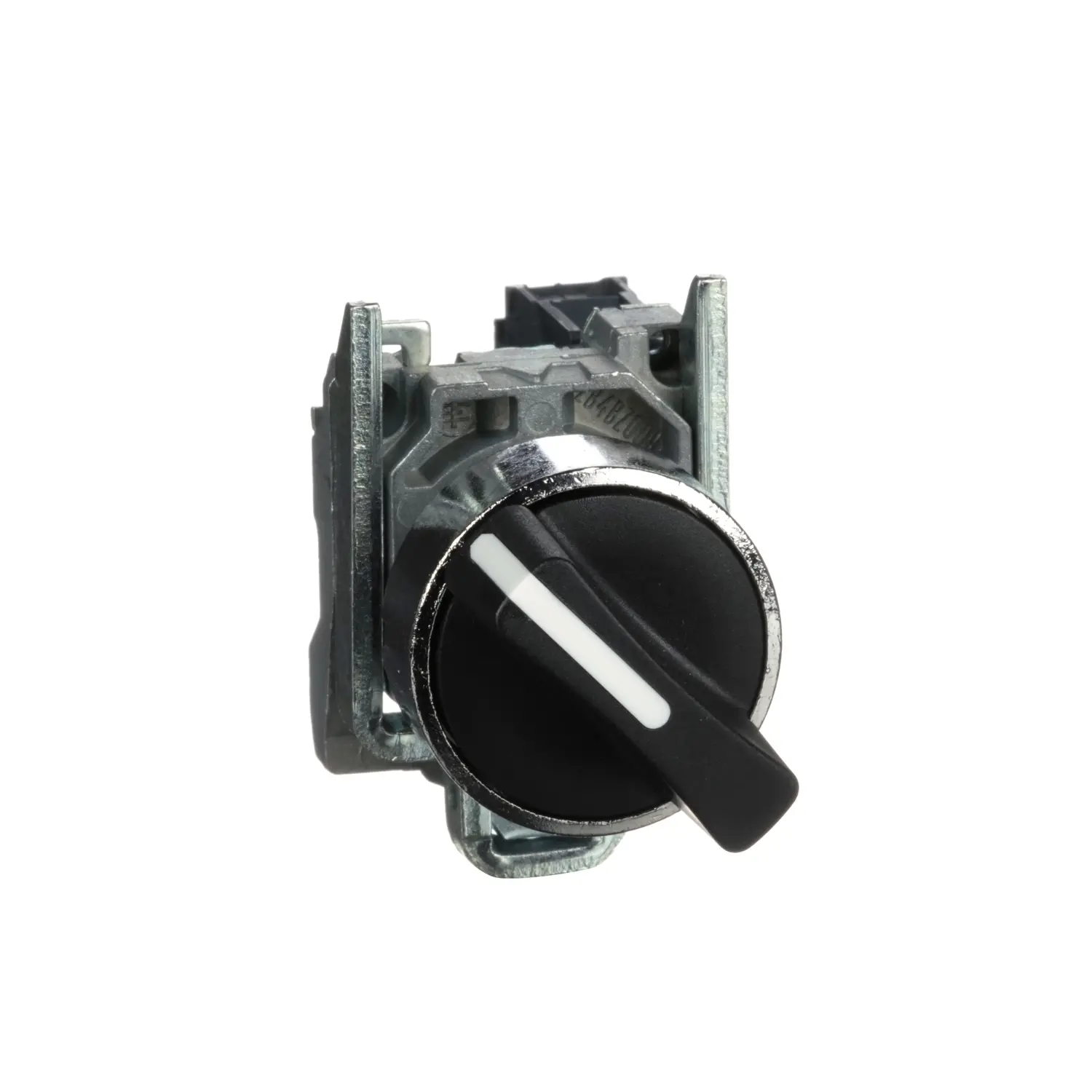 Produktfoto 1 von Schneider Electric Harmony XB4 Wahlschalter 2-Stufen Knopf 22 mm IP69K, IP40, SPST Wurfwinkel 90 °