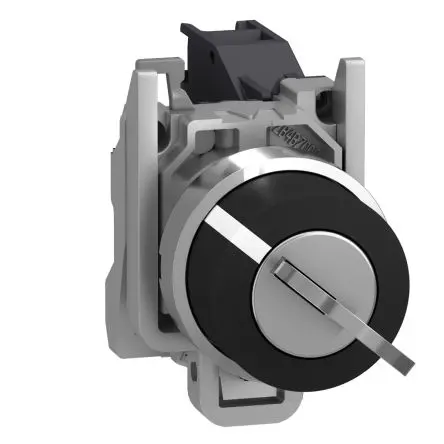 Produktfoto 1 von Schneider Electric Schlüsselschalter Rastung 2-Positionen 1 Schließer 455 IP66, IP67, IP69K